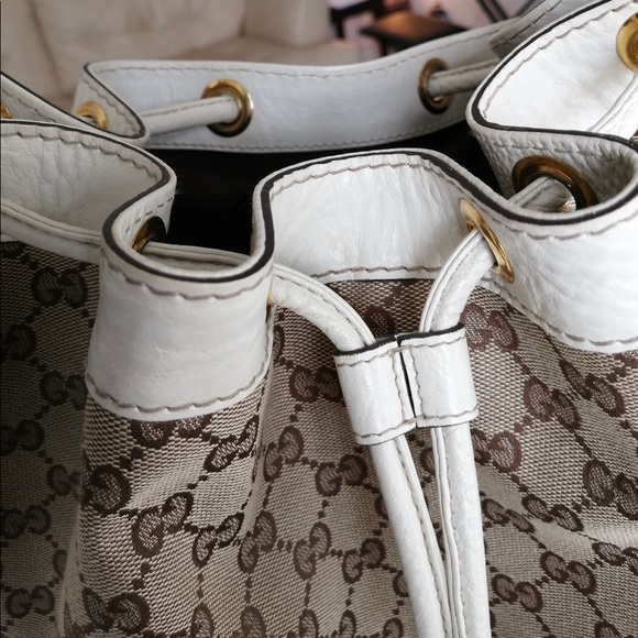 GUCCI DRAWSTRING GG HOBO - Picture 5 of 16